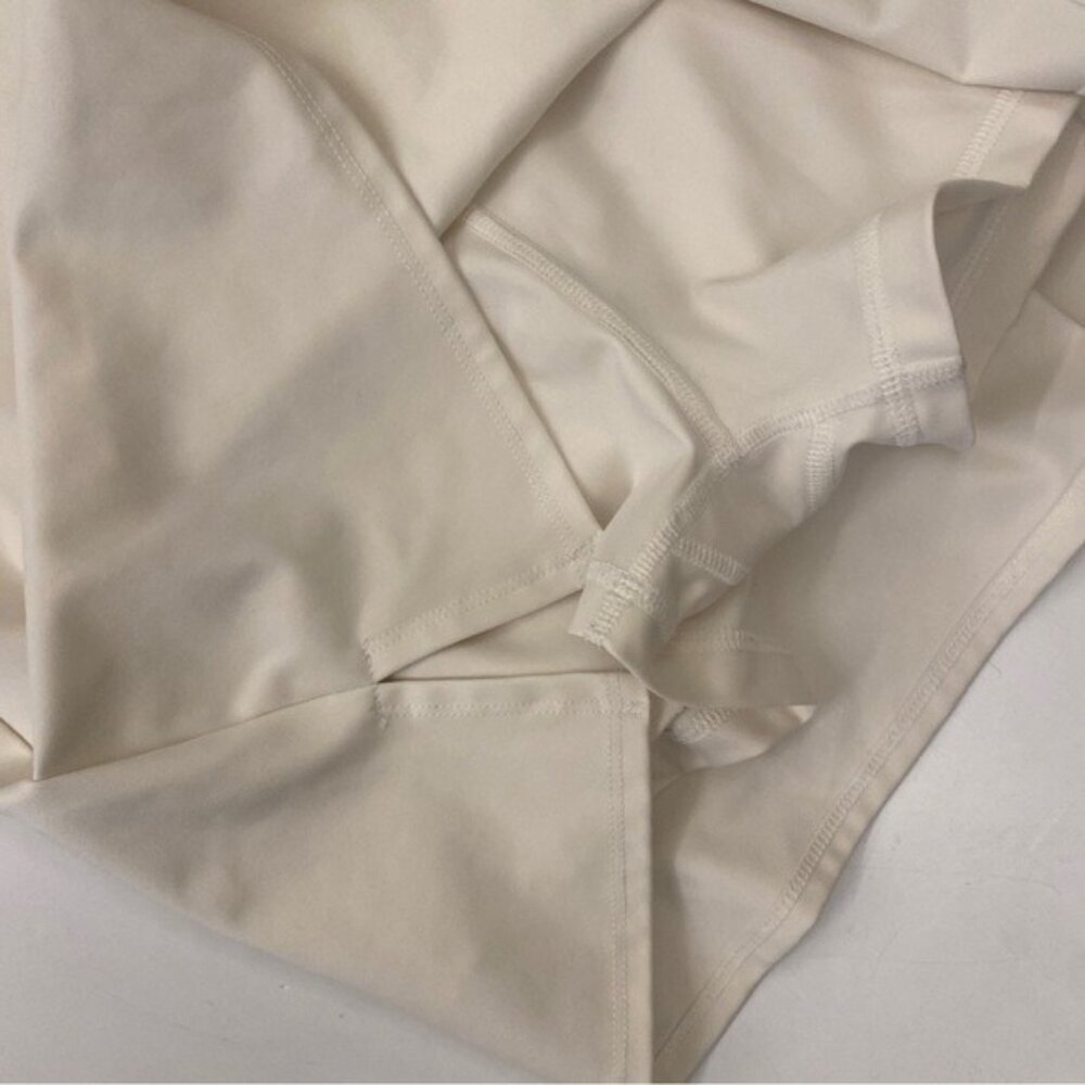 Reformation || Naomi Ecomove Active Dress Cutout Built In Shorts Off White Small - Picture 9 of 9